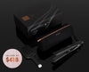 NEW GHD GOLD HAIR STRAIGHTENER FESTIVE GIFT SET IN BLACK